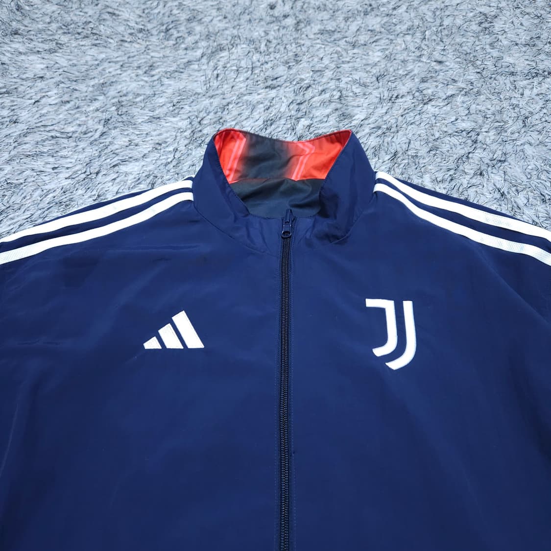 아디다스) XL 남자 유벤투스 리버시블 앤섬자켓 / 왕눈이샵 상품이미지4