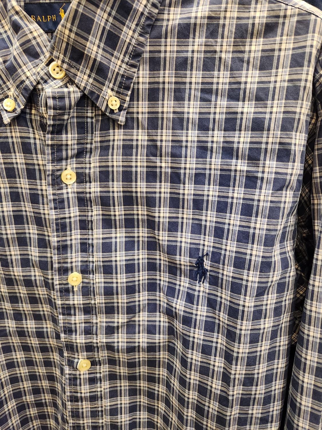 랄프로렌 체크 셔츠 상품이미지4
