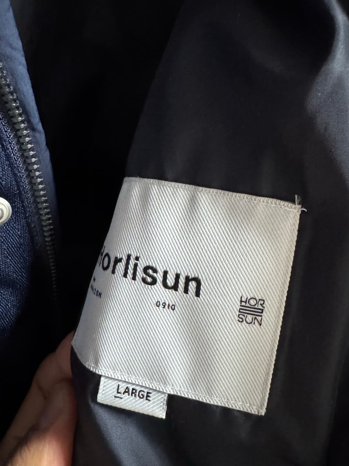 홀리선 사우스파크 덕다운 패딩 네이비 L 상품이미지3