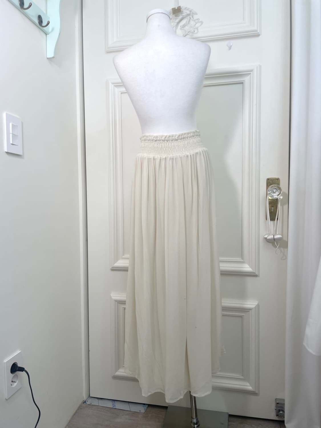 JILL STUART ivory lace-up banding long s 상품이미지3