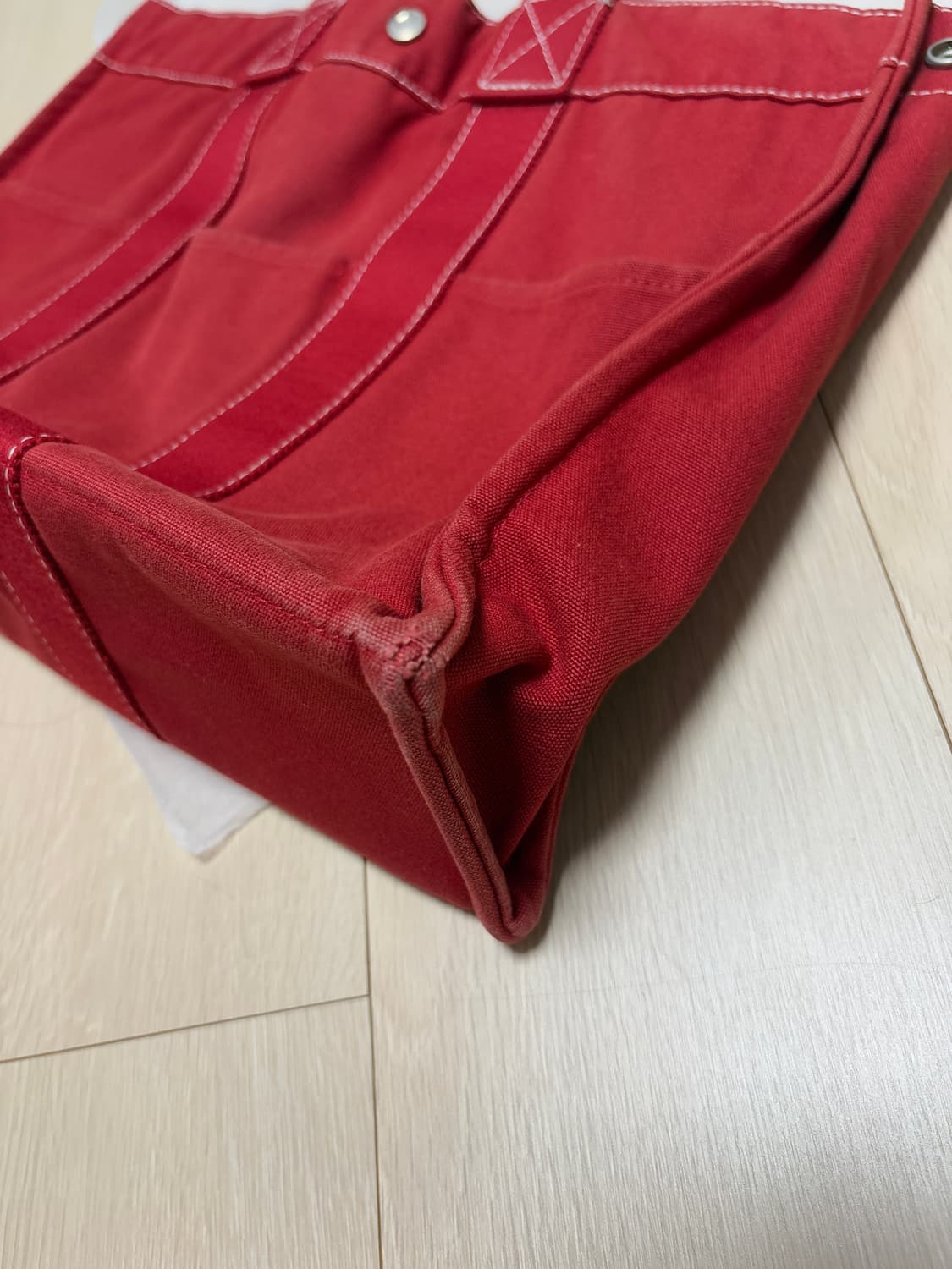에르메스 후루토 MM 레드 토트 리본빛 상품이미지5