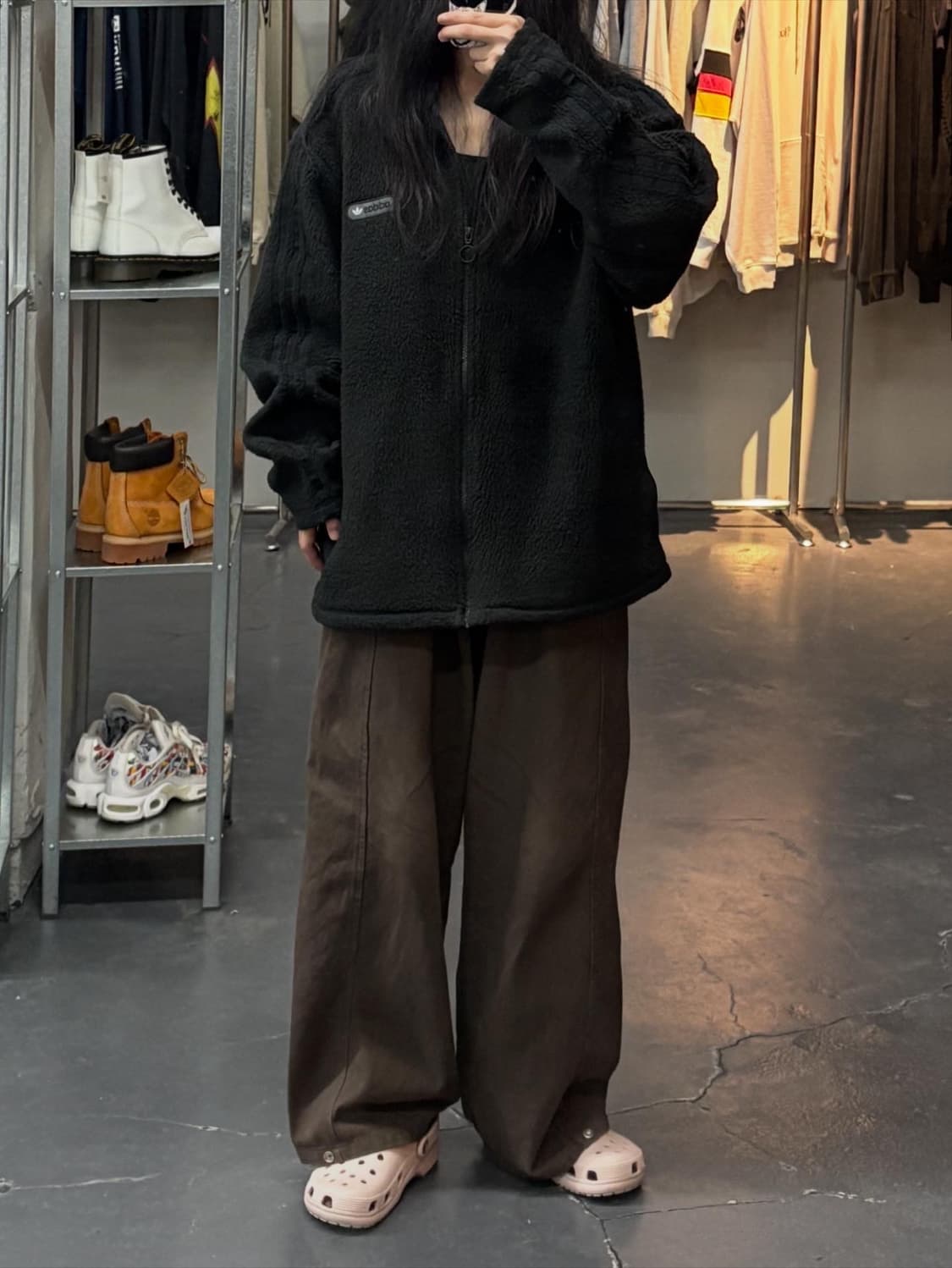 아디다스 파이어버드 쉐르파 트랙 재킷 A2098 상품이미지1