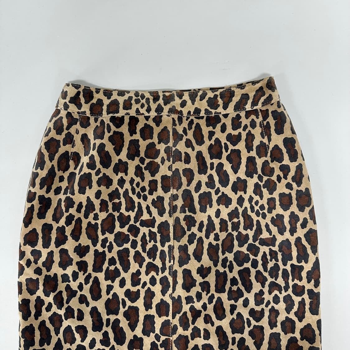 돌체앤가바나 레오파드 베라펠레 가죽 스커트 상품이미지2