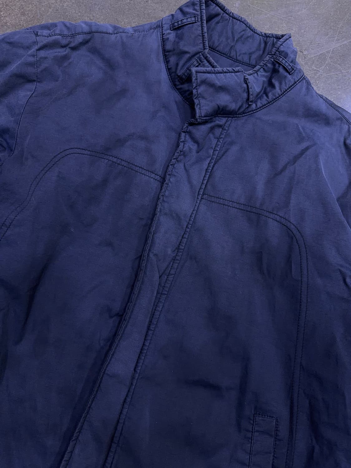 Lee 유니온 빈티지 2레이어 싱글 블루종 자켓 네이비 95 상품이미지4