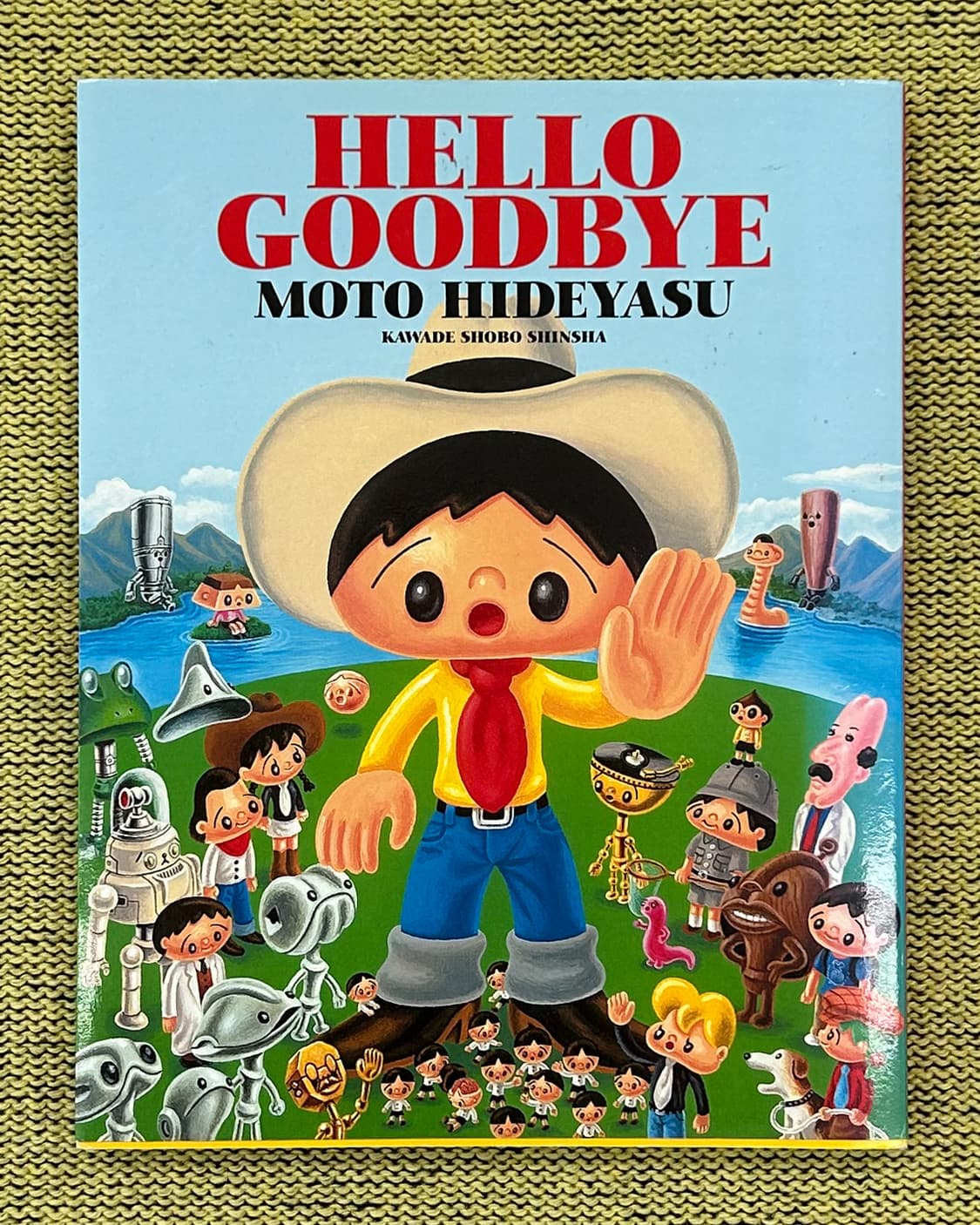 모토 히데야스 - HELLO GOODBYE 아트북 레코스케 타워레코드 상품이미지1