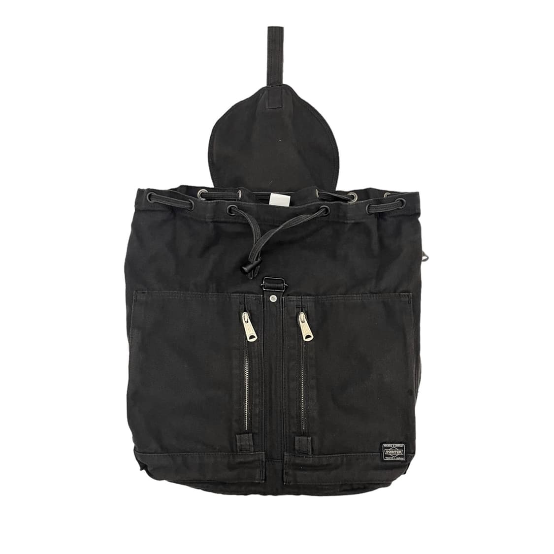 포터 페이지 헤링본 럭색 백팩 블랙 상품이미지4