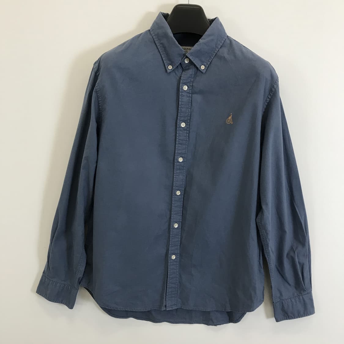 빈폴 가먼트다잉 옥스포드셔츠 블루 [105] 상품이미지1