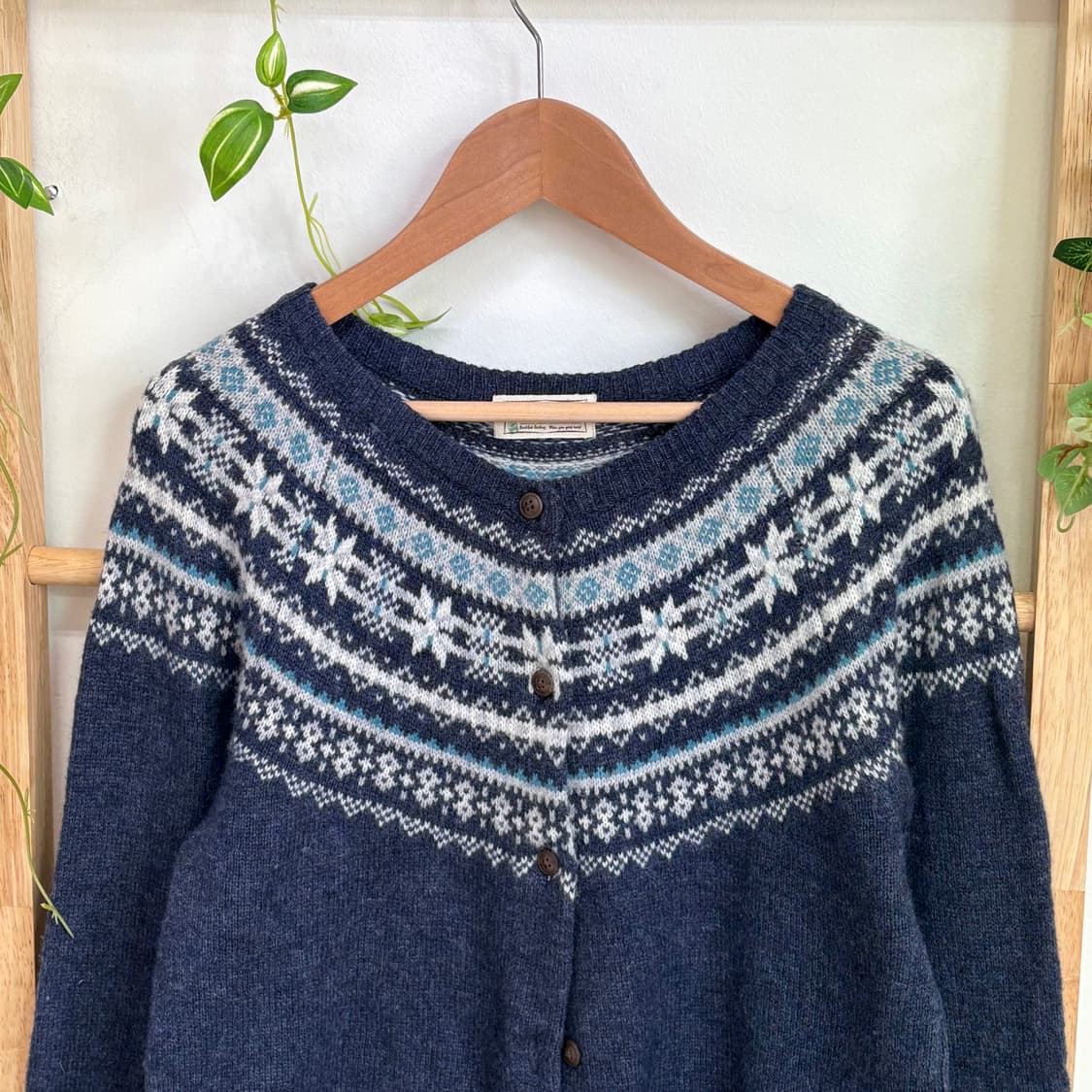 JPN/ 눈꽃가디건 모리걸가디건 모리룩가디건 노르딕가디건 상품이미지6