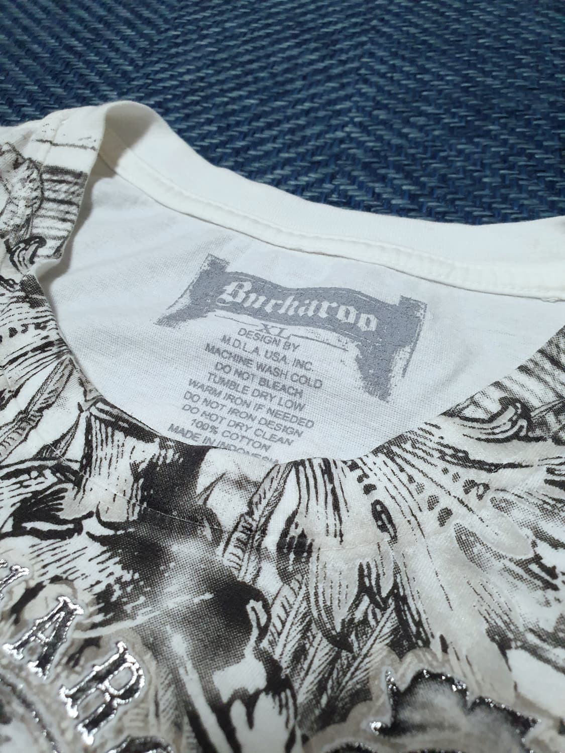Buckaroo 스컬 그래픽 티셔츠 상품이미지3