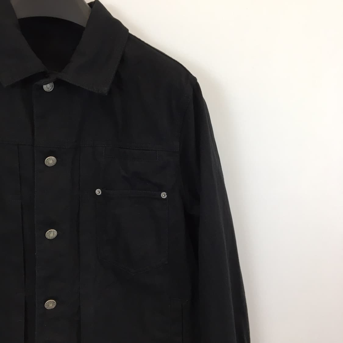 캉골 블랙 트러커자켓 XL  상품이미지2