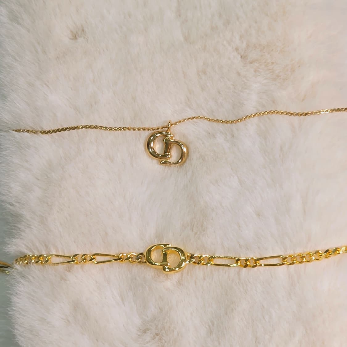dior 디올 CD 로고 펜던트 체인 팔찌(예리 목걸이 팔찌ver) 상품이미지4