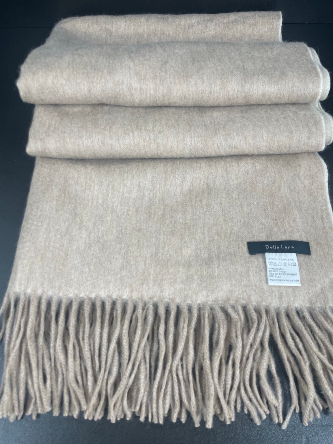 DELLA LANA 델라라나 캐시미어100% 머플러 목도리 상품이미지3