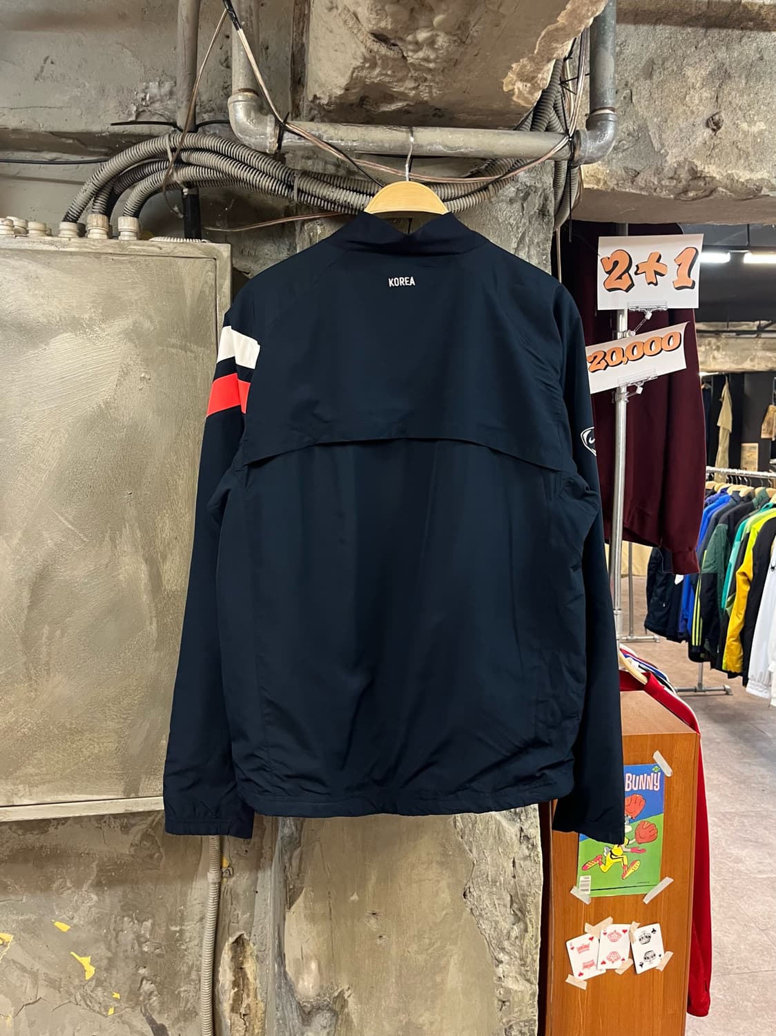 나이키 06-07 국가대표 바람막이 자켓 네이비 2XL #csz3465 상품이미지2