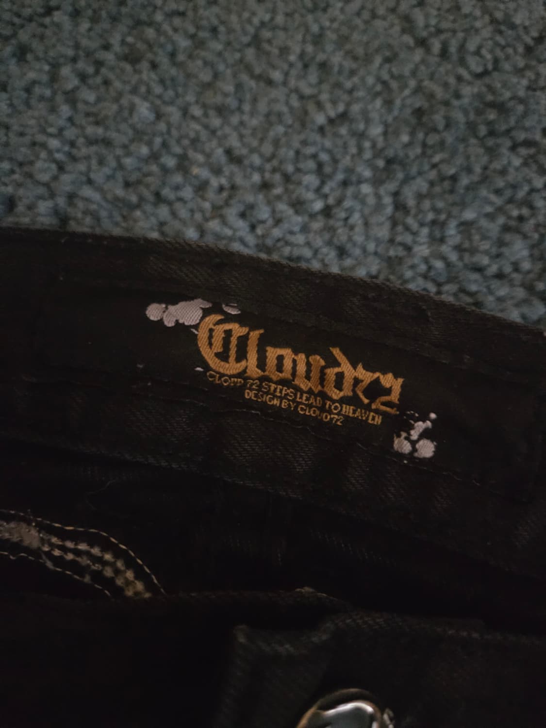 클라우드72 Cloud 72 흑데님팬츠  34사이즈 락시크 상품이미지4