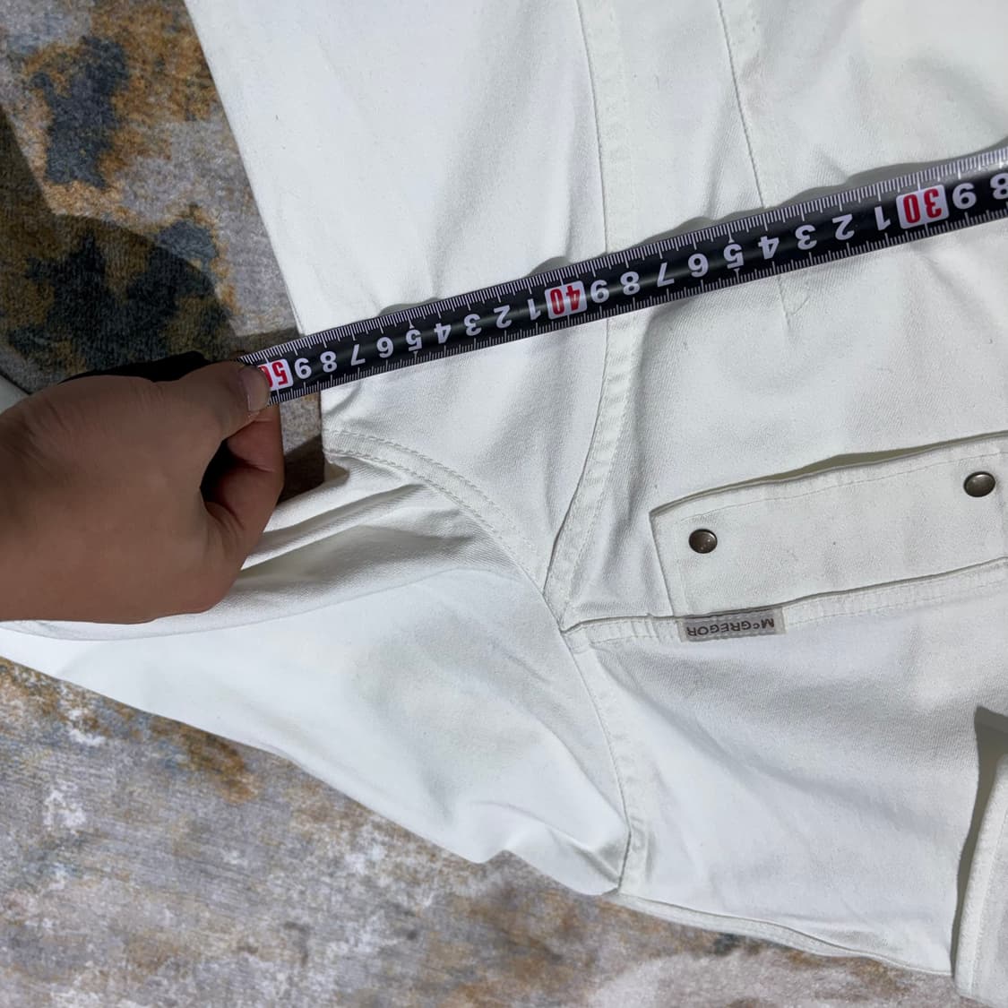 00‘s 맥그리거 빈티지 화이트 셔츠 상품이미지8