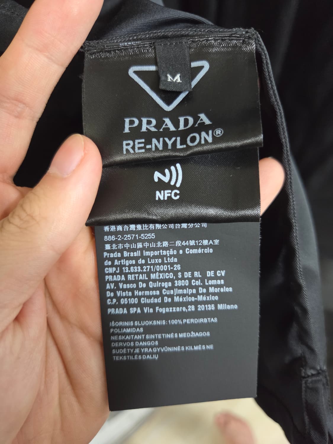 [정품/새상품급] 프라다 리나일론 셔츠 자켓 M 상품이미지8