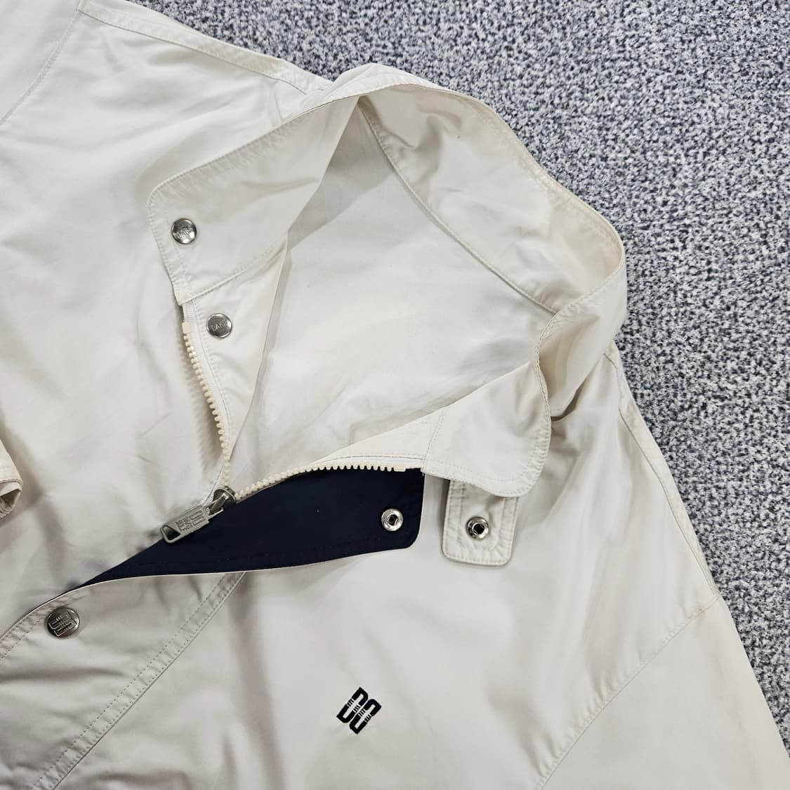 [실측확인] 닥스 빈티지 블루종 바람막이 헤링턴 자켓 1103JM1 상품이미지2