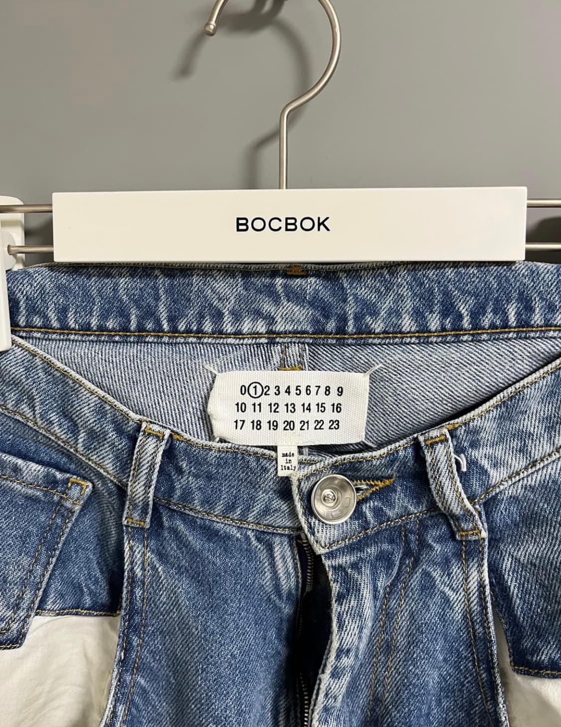 제니바지) 마르지엘라 콘트라스트데님 40사이즈 상품이미지2