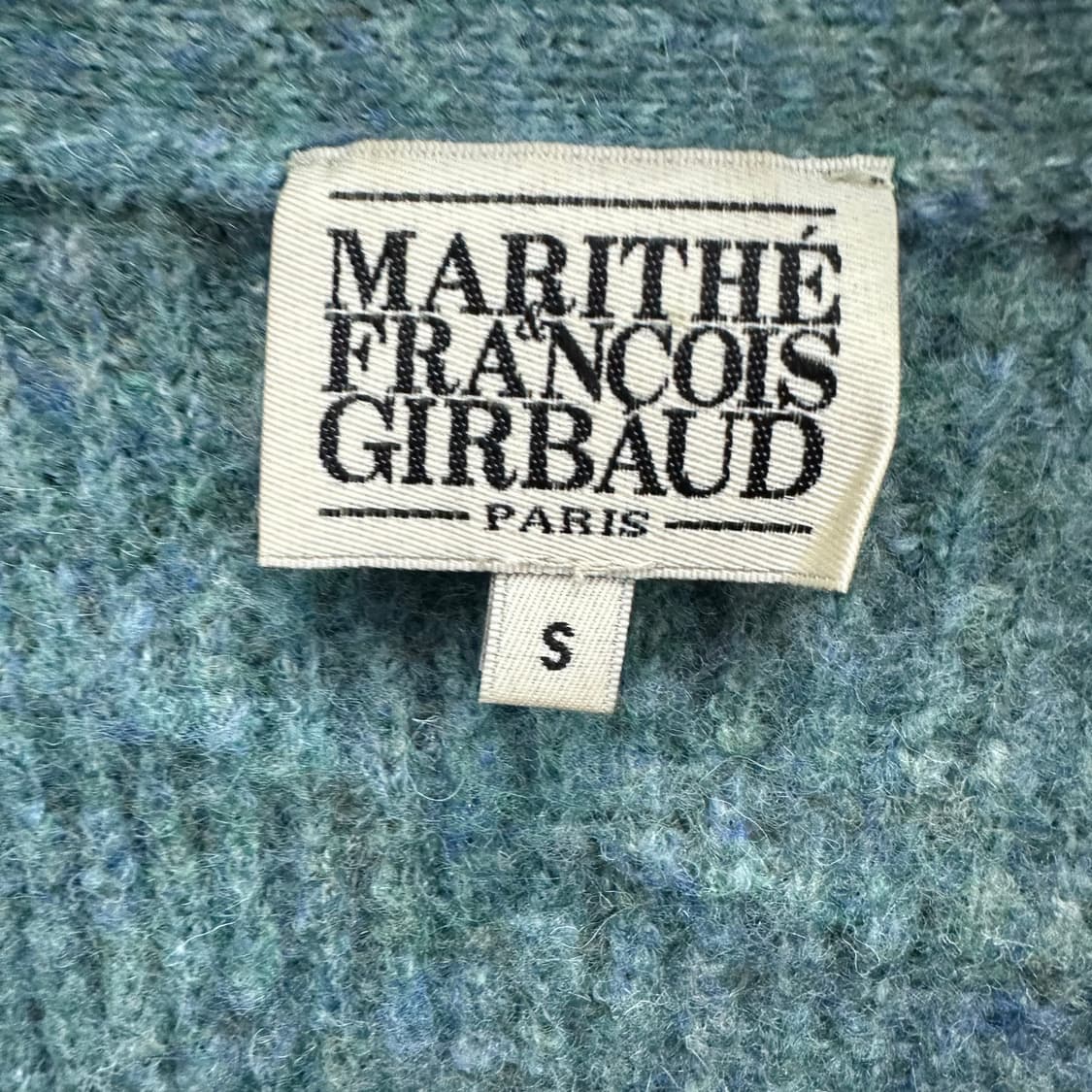 90 마리떼 남자 루즈핏 울 모헤어 니트 가디건 상품이미지3