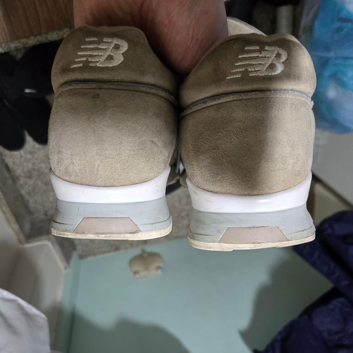 뉴발란스 1500 베이지 스니커즈 ENGLAND 290 295 10.5D 상품이미지7