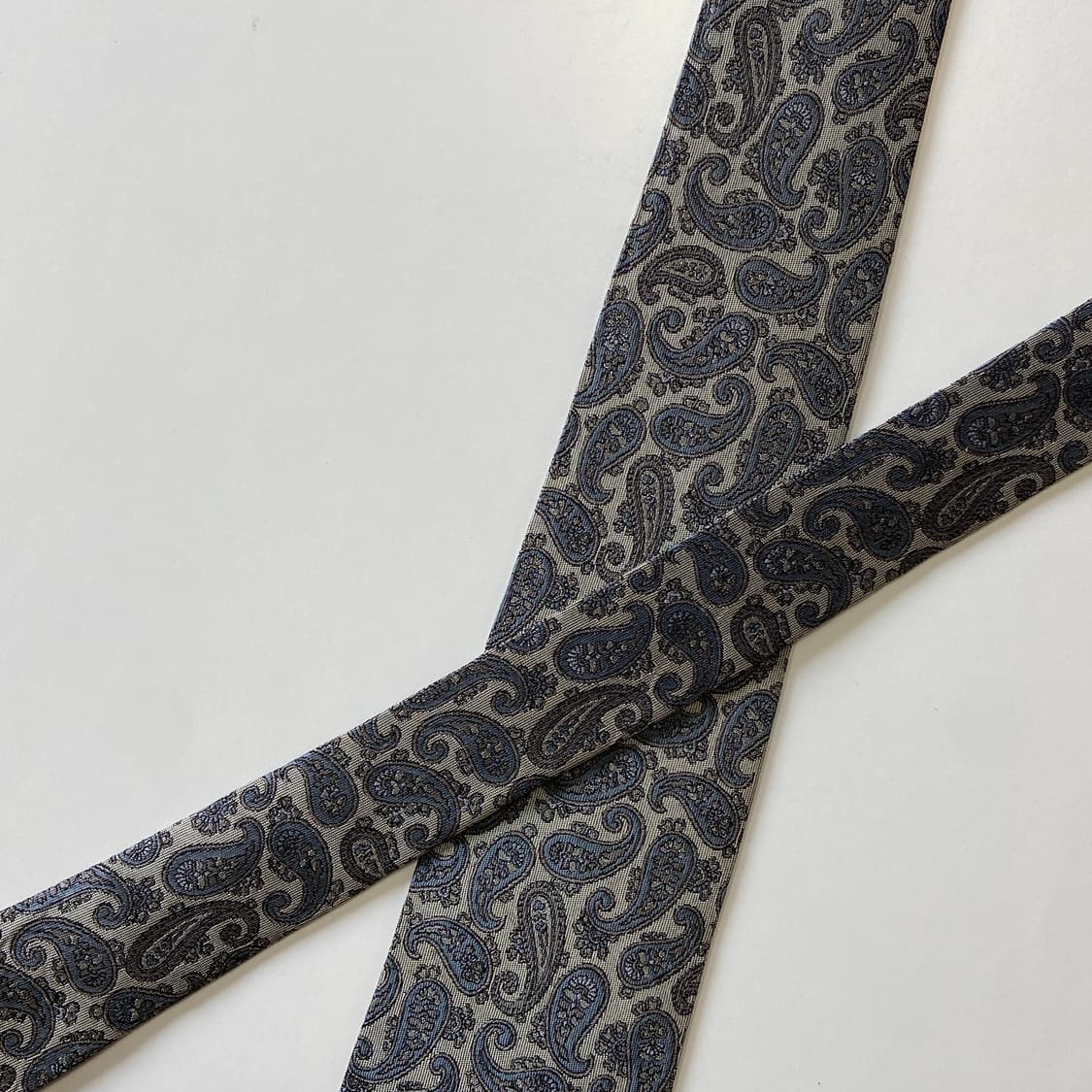 버버리 명품 정품 페이즐리 심플로고 넥타이 (Burberry) 상품이미지4