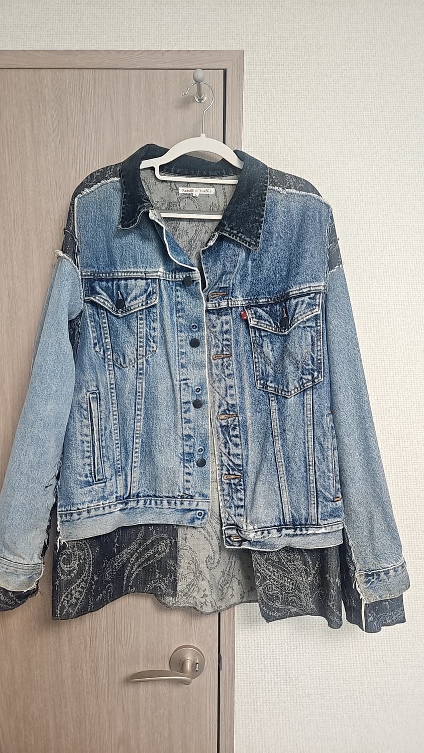 니들스 패치워크 데님자켓 24ss 상품이미지2