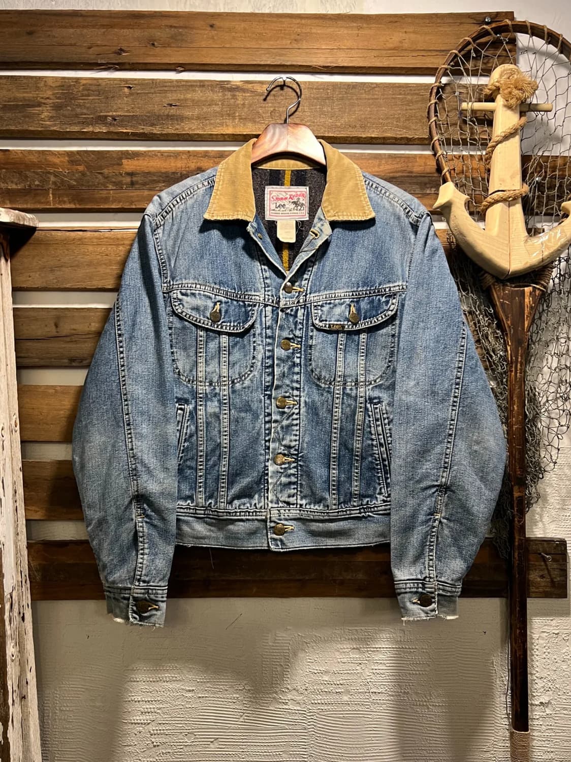 [M]Lee 스톰라이더 빈티지 워싱 트러커 자켓 R8 상품이미지1