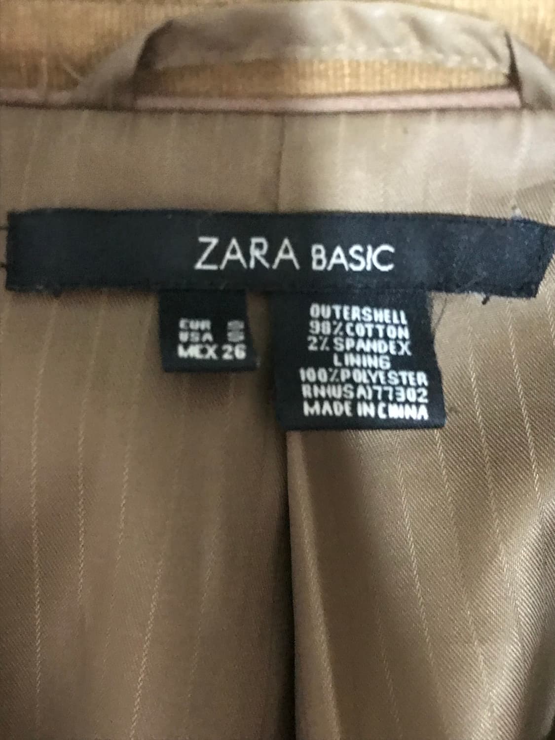 자라 베이직 자켓 상품이미지2