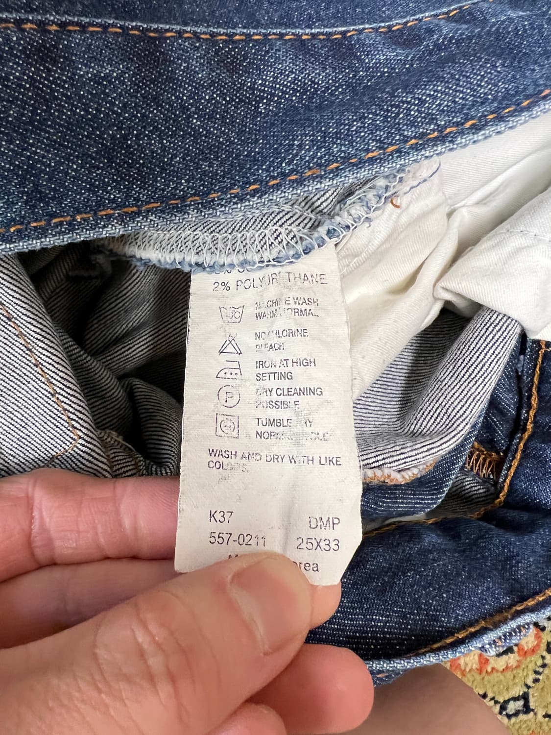 [25] 리바이스 557 부츠컷 플레어진 데님팬츠  상품이미지3