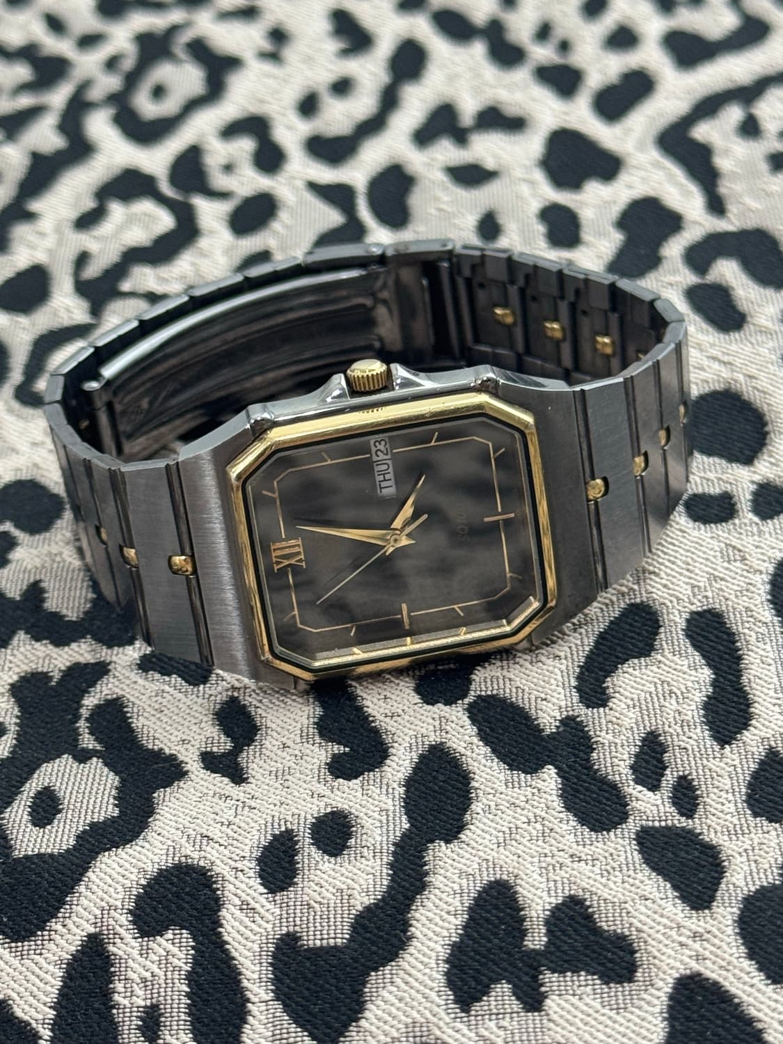 80s 빈티지 세이코 SQ100 스퀘어 초희귀 상품이미지6