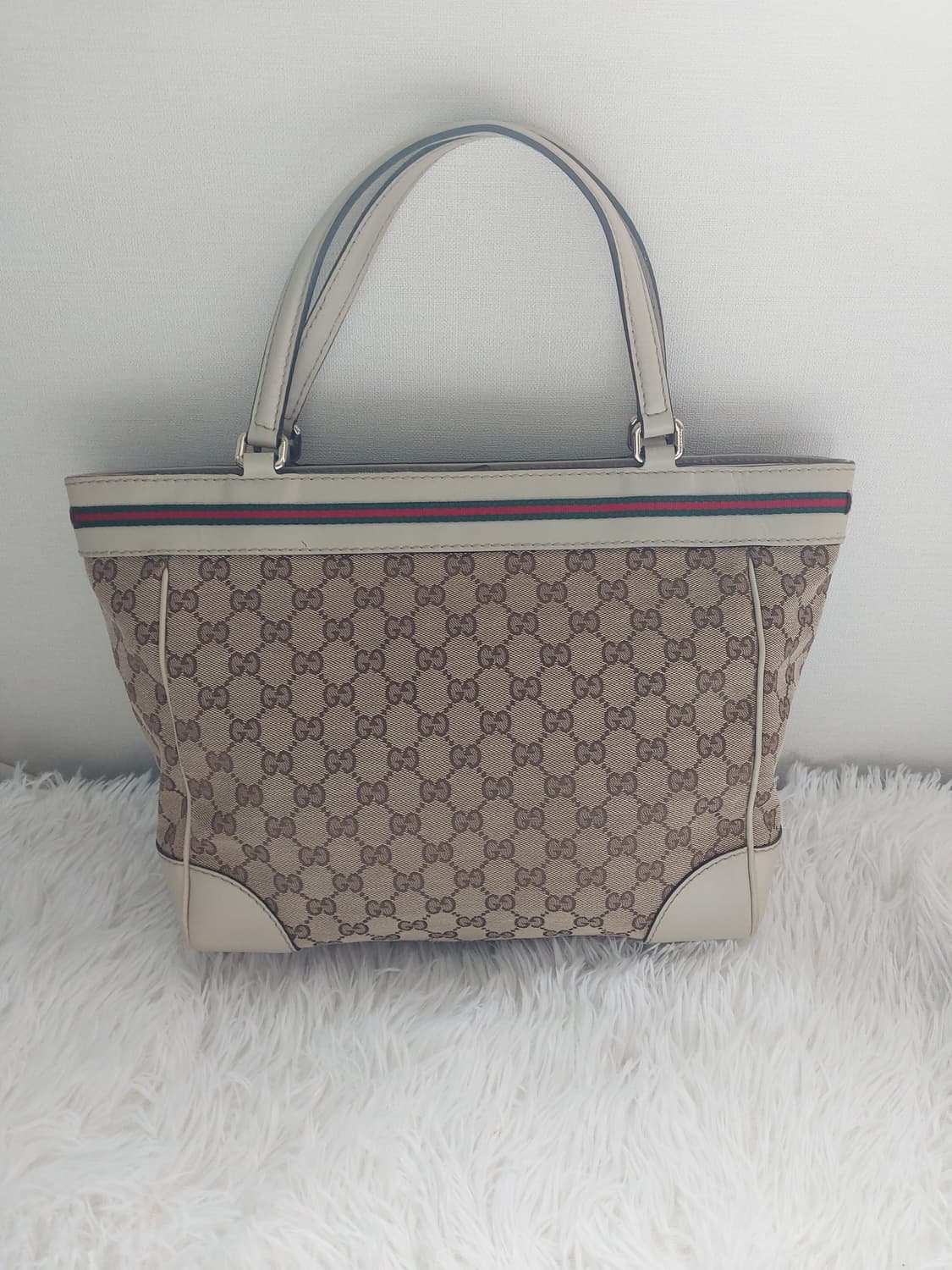 정품 구찌 리본 토트백 상품이미지5