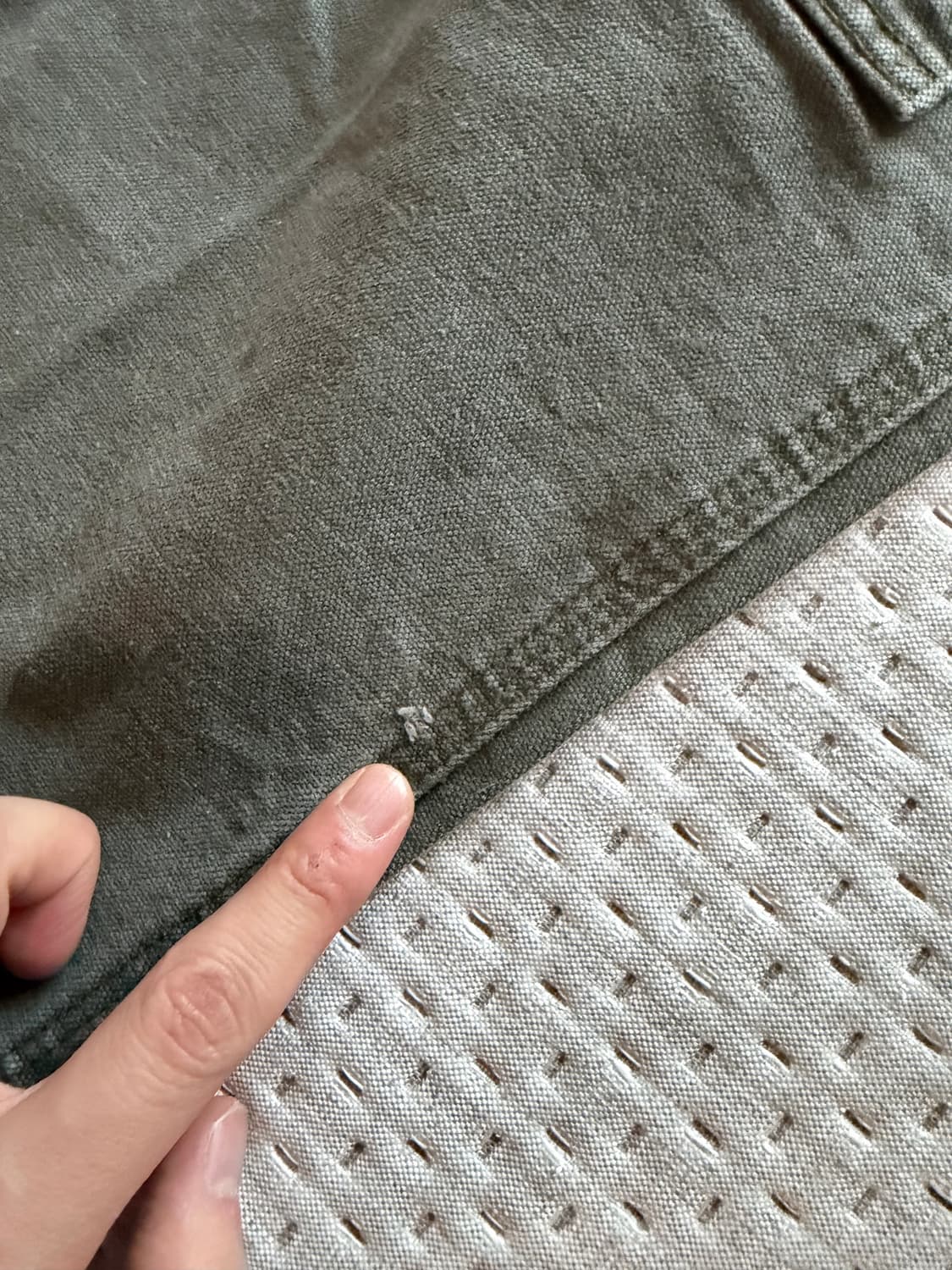 [34] 칼하트 더블니 워크팬츠 b136 모스 상품이미지4