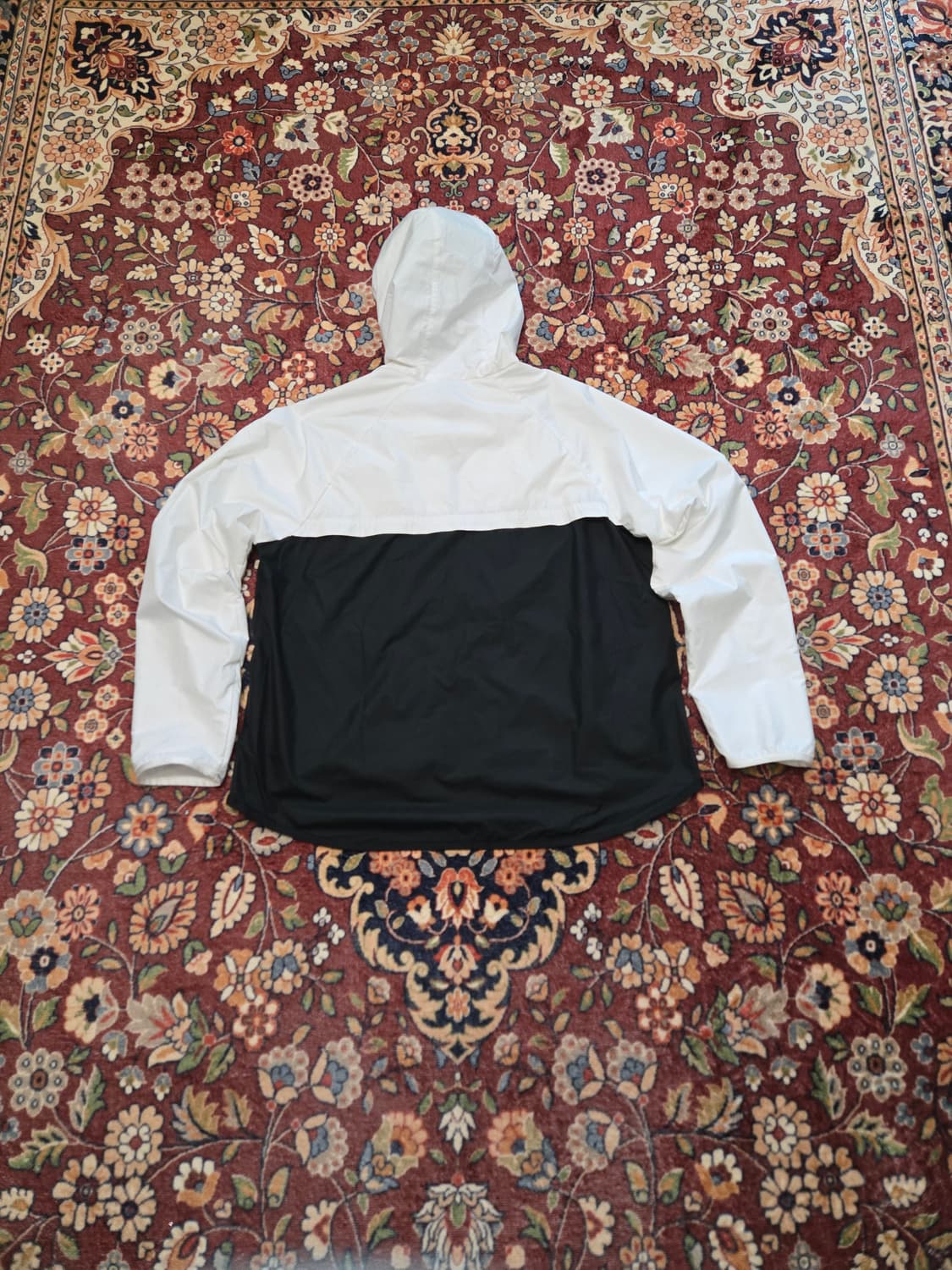 [M] 나이키 여성 윈드러너 바람막이 자켓 (블랙/화이트) 상품이미지6