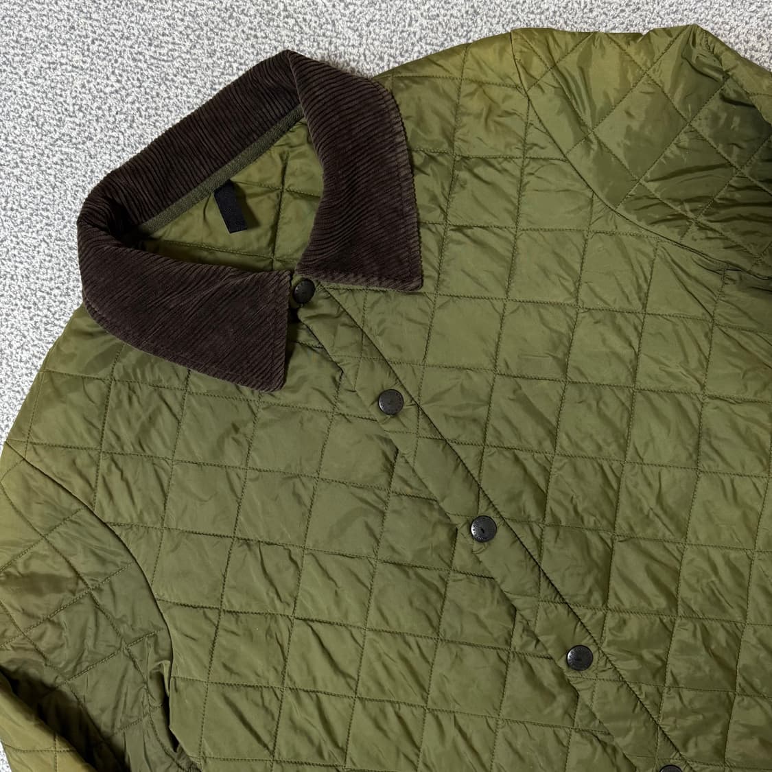 바버 퀄팅 자켓 남성용 S 100 상품이미지1