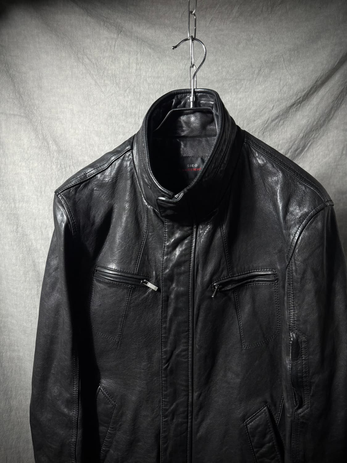 SIEG FAHRENHEIT Lambskin Leather Jacket  상품이미지3