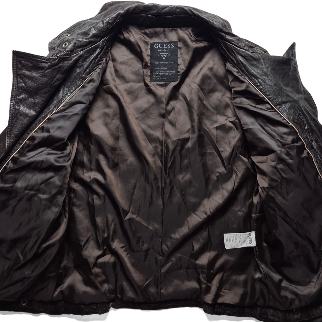 [L] 게스 양가죽 라이더 자켓 상품이미지8