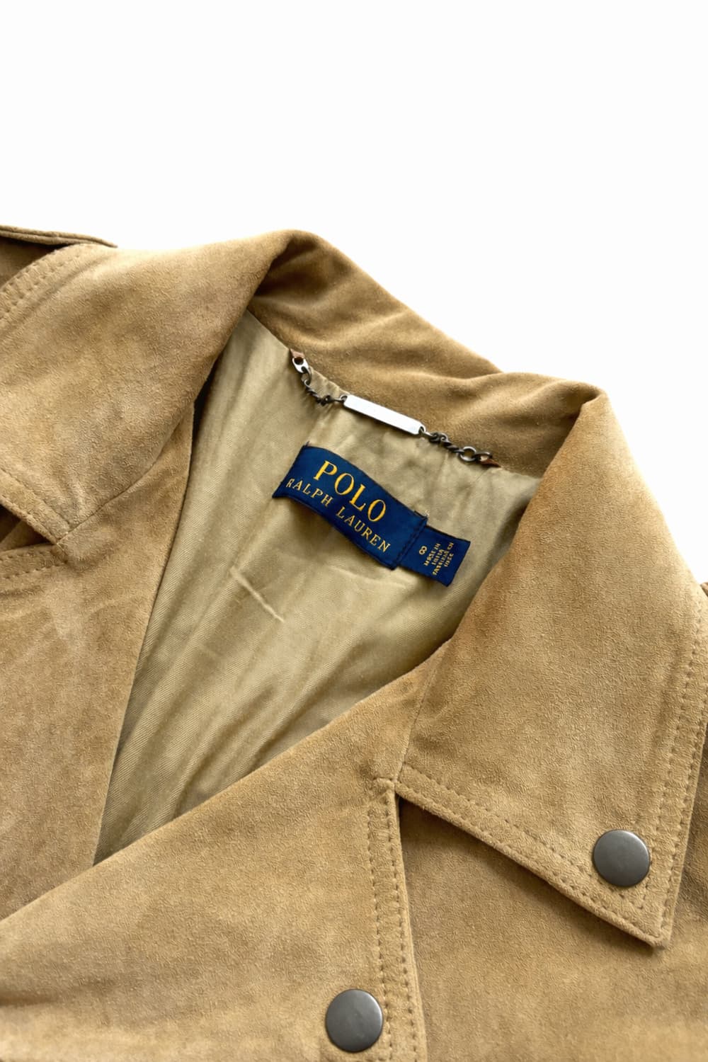 폴로 랄프로렌 우먼즈 스웨이드 라이더 자켓 8 상품이미지3