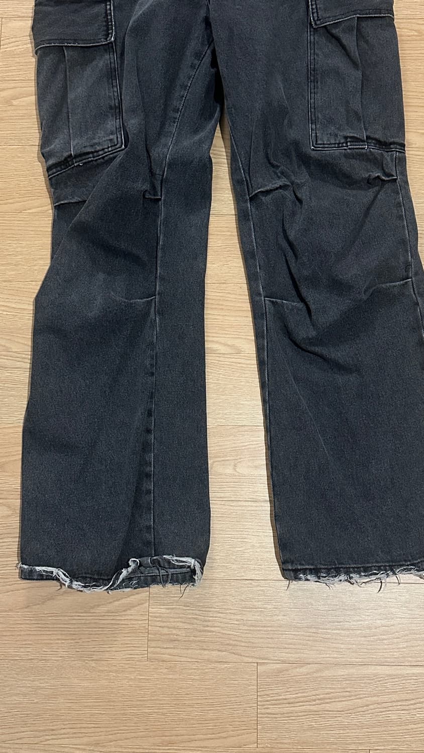 에스이오 S/E/O POCKET DENIM PANTS CHARCOAL 상품이미지6