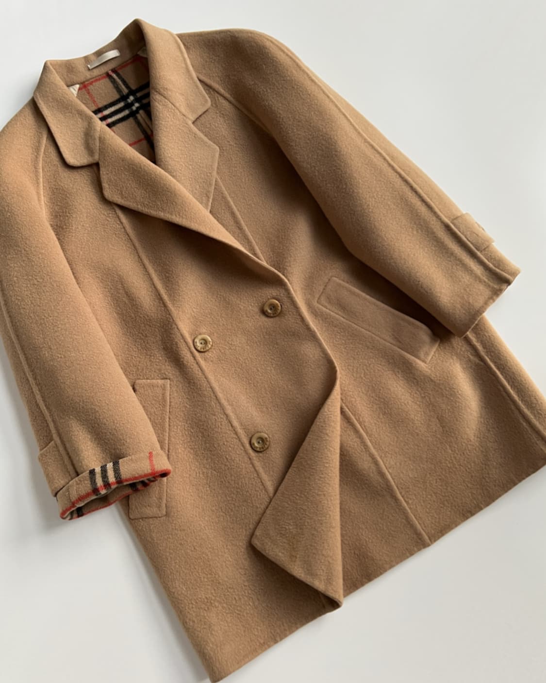 버버리 핸드메이드 울 코트 상품이미지3