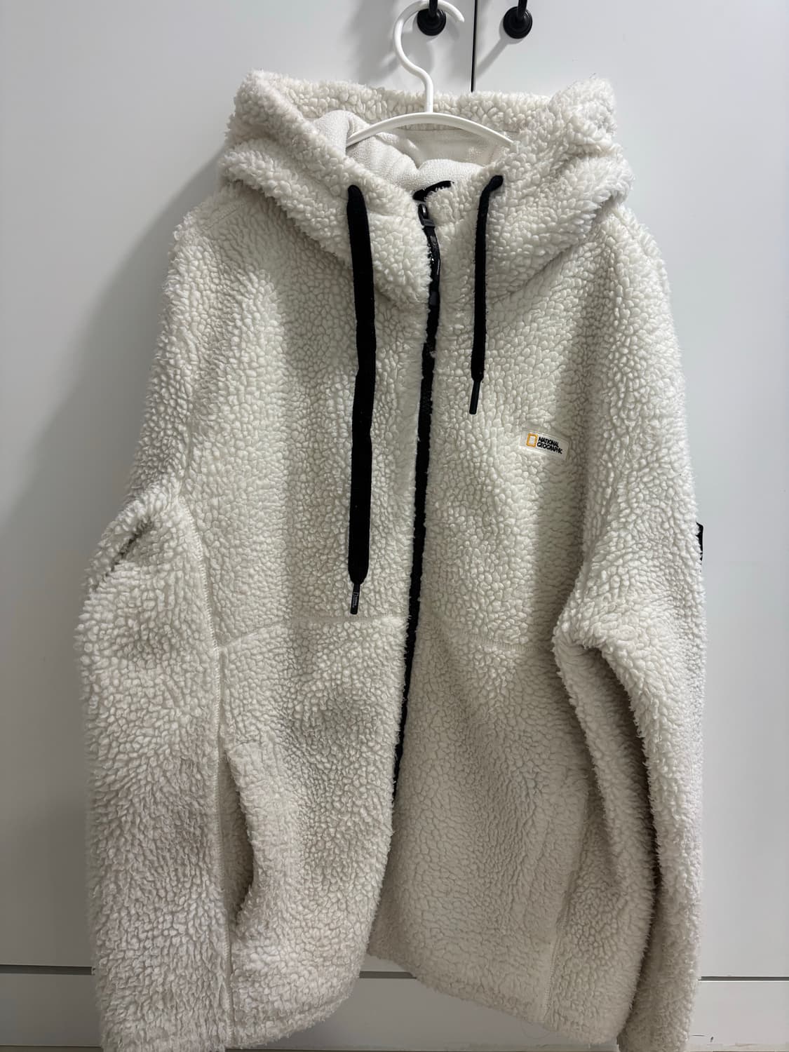 네셔널 양털 후리스 뽀글이 집업 L 상품이미지2