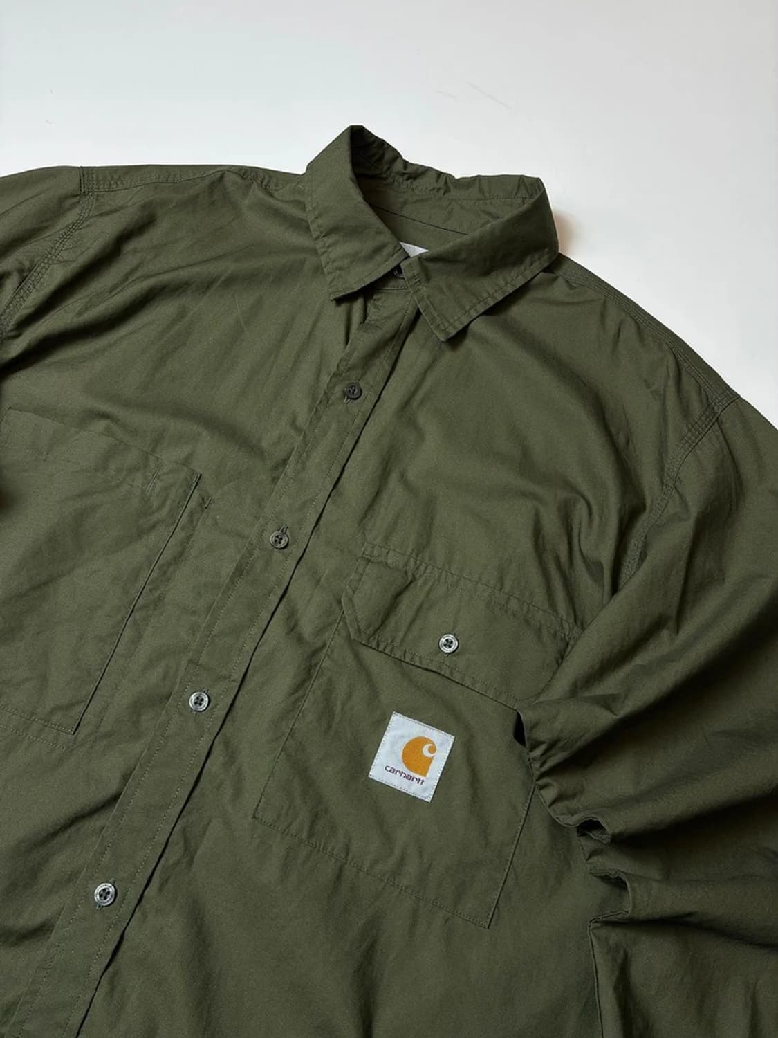 칼하트 25SS 가먼트 워시드 히든 투포켓 셔츠 PN8262 상품이미지3