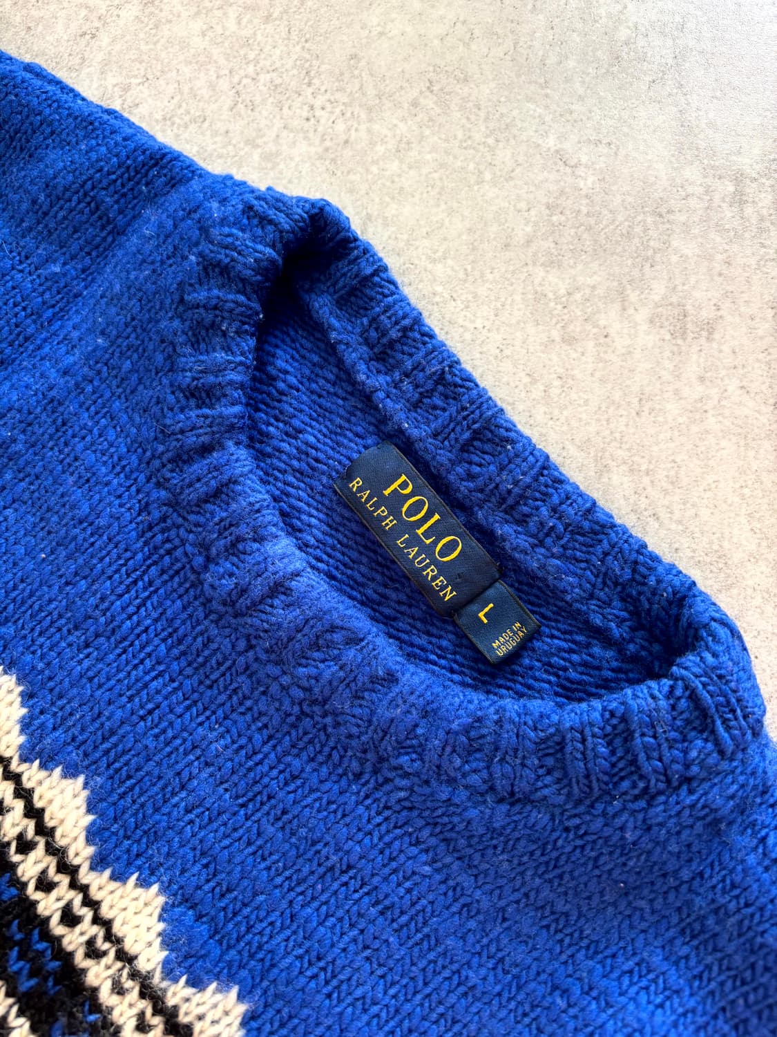 폴로 랄프로렌 페어아일 캐시미어 스웨터 L(100~105) 상품이미지4