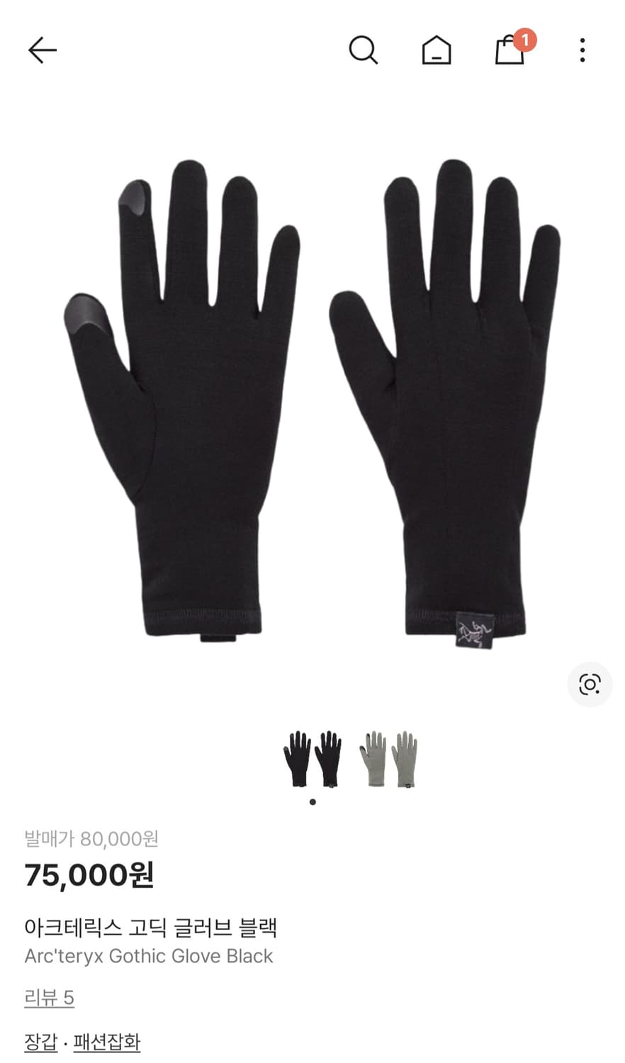 아크테릭스 고딕 글러브 상품이미지3