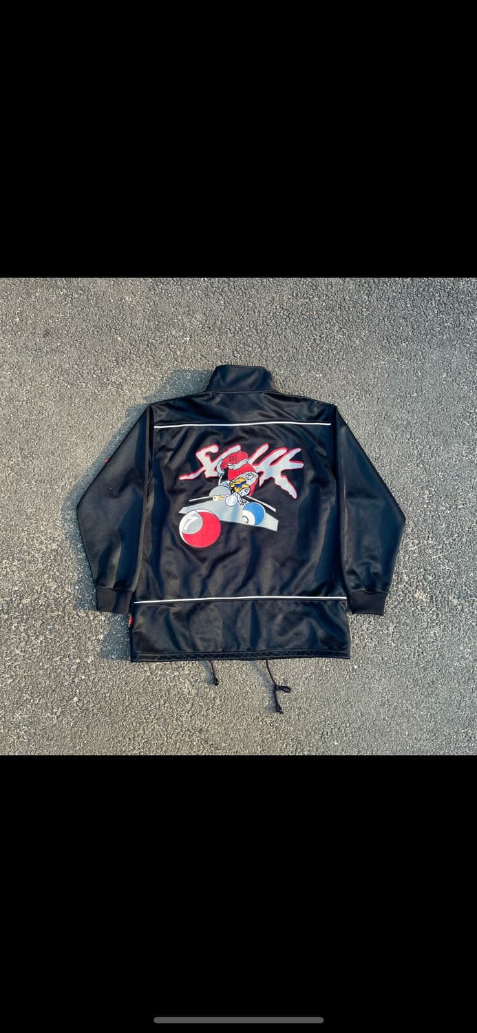 90s SOHK 심볼 빅로고 올드스쿨 힙합 져지 스트릿 트랙탑 자켓 M 상품이미지7