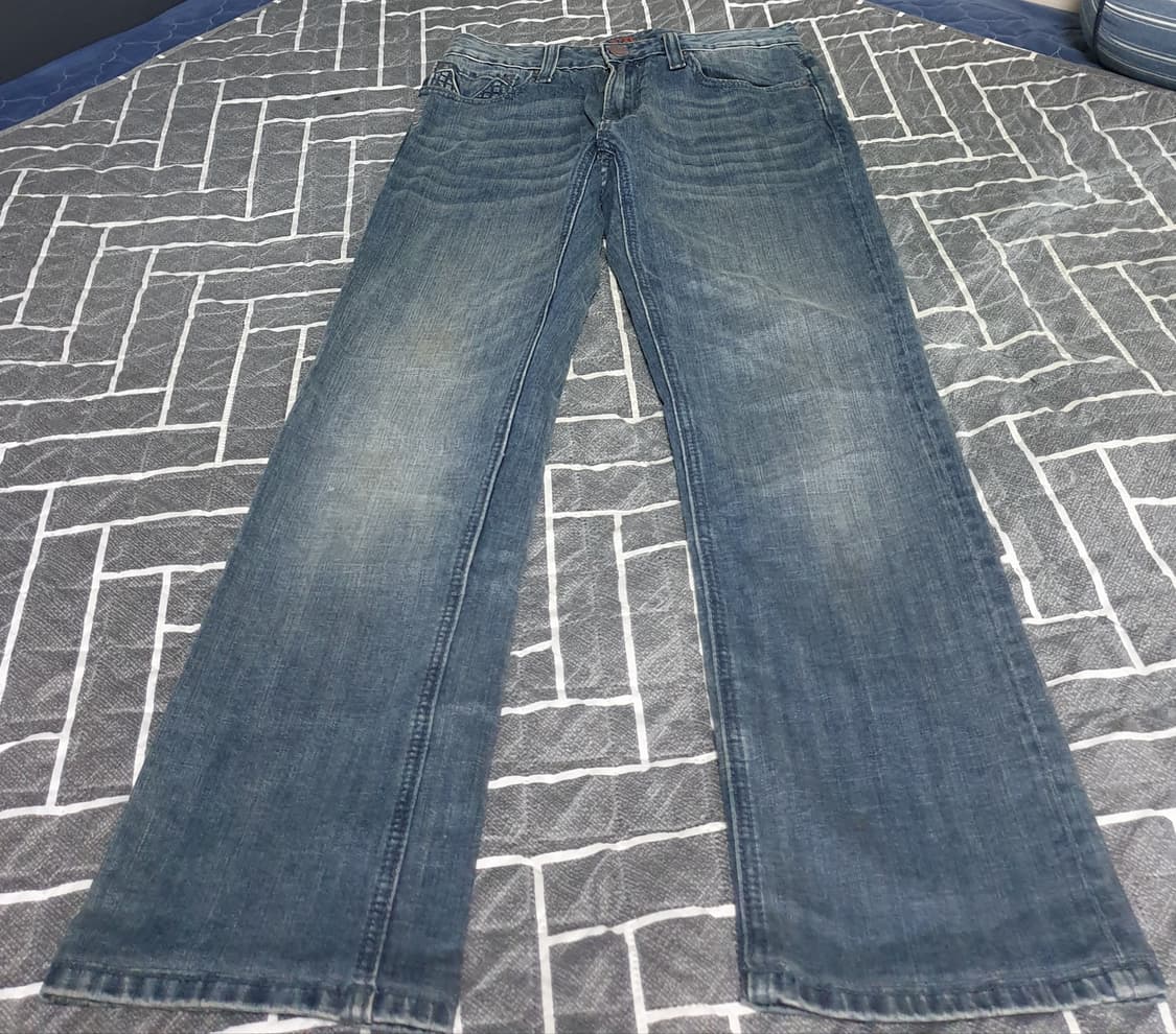 VIGOSS 빈티지 스트레이트 데님 팬츠 (31) 상품이미지1