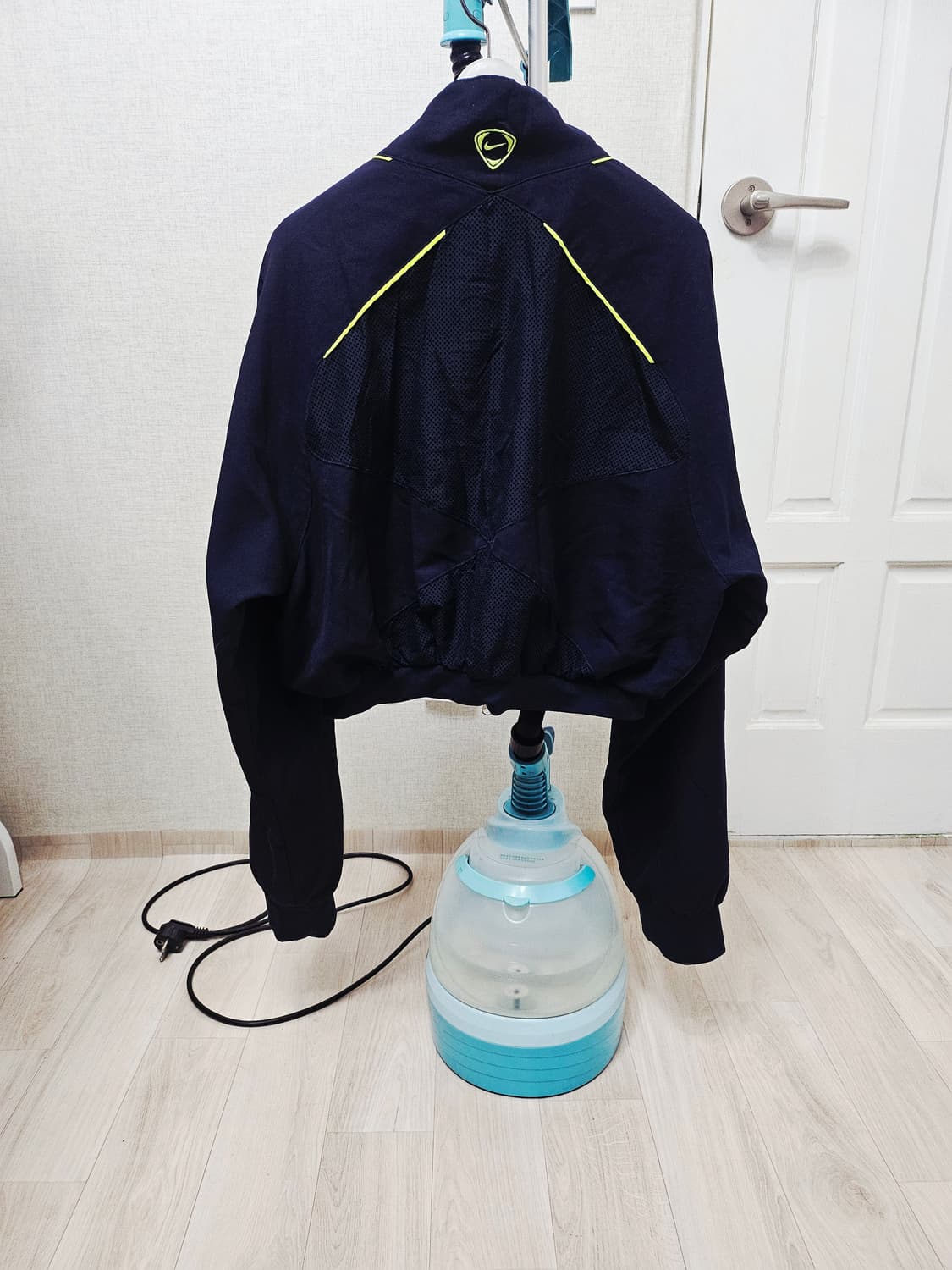 (90~100)☆초대장급☆나이키 바르셀로나 크롭 2중지퍼[네이비]바람막이 상품이미지5