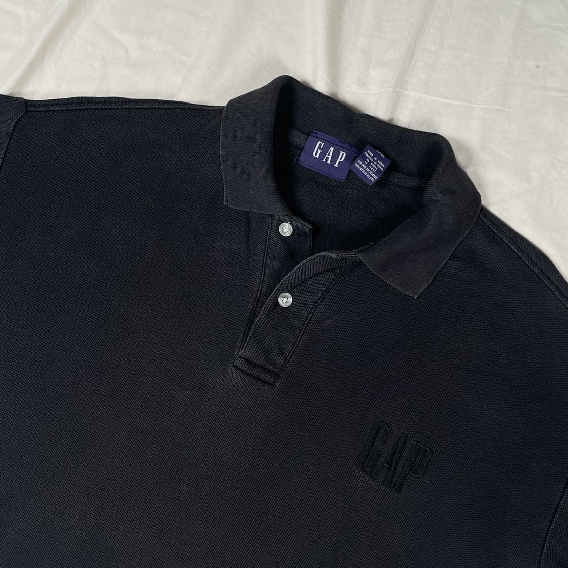 90s Made In korea Gap 갭 카라티 상품이미지2