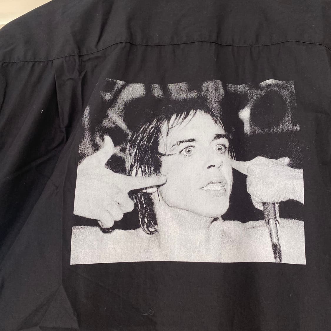 슈프림 21ss Supreme 아카이브 이기팝 Iggy pop 반팔셔츠  상품이미지3