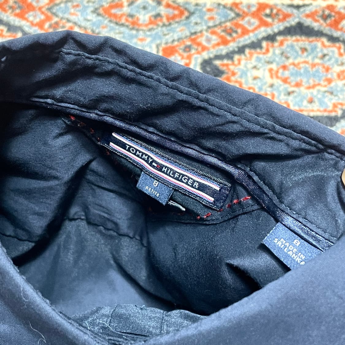 타미힐피거 네이비 슬림핏 와이셔츠 남방 여성8 상품이미지5