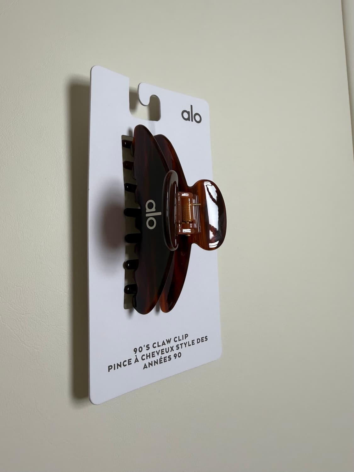 alo 알로요가 집게핀 헤어 클립 90's Claw Clip (톨토이즈) 상품이미지1